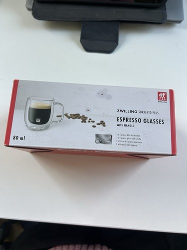 Zwilling espresso glasses 80ml - glasses,