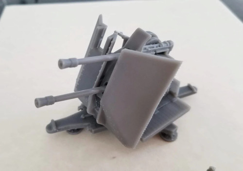 Wwii german 37mm flak zwilling - german,